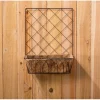 Wall Planter Box with Coco Liner – 18-inch x 8-inch