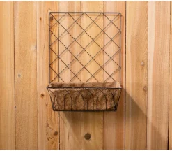 Wall Planter Box with Coco Liner – 18-inch x 8-inch