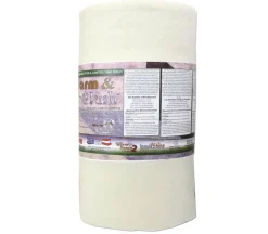 Warm and Plush Cotton Batting by the yard – 22-inch wide