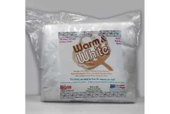 Warm and White Cotton Batting – King Size 120-inch x 124-inch