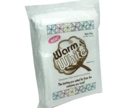Warm and White Cotton Batting – Craft Size 34-inch x 45-inch