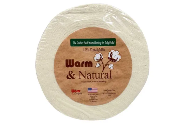 Warm & Natural Jelly Roll Batting 2-1/4-inch by 50-yards