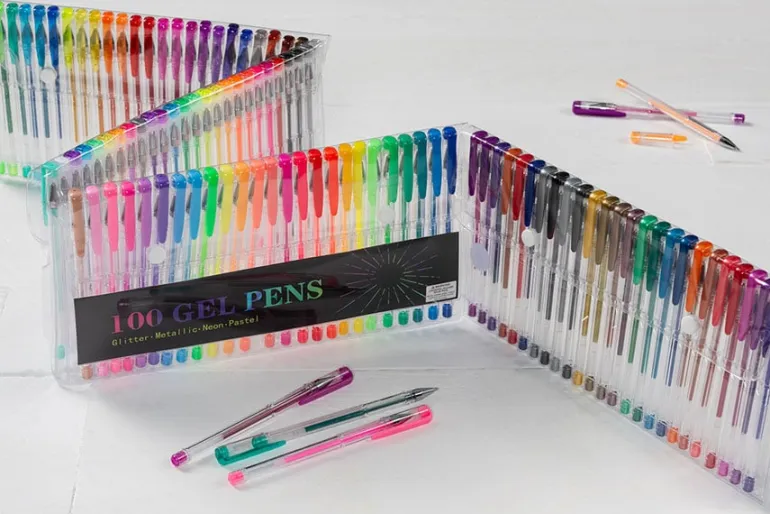 Watercolor Brush Marker Set – 24 Vibrant Colors for Blending & Painting