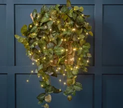 Waterfall Firefly Lights 100 Bulb – Green Cord – 10 Light Strands (view colors)