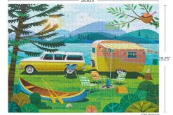 WerkShoppe Happy Camper 1000-Piece Puzzle