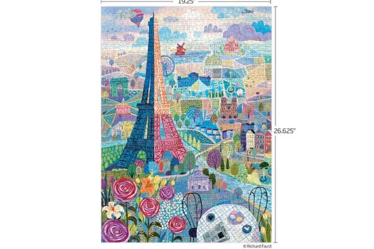 WerkShoppe Nutcracker Gold Foil 1000-Piece Puzzle