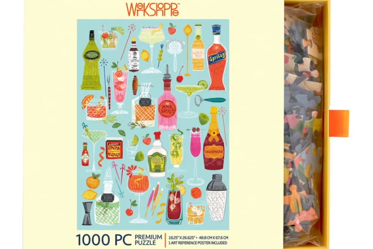 WerkShoppe 5 O’Clock Somewhere 1000-Piece Puzzle