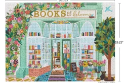 WerkShoppe Puzzle Snax Butterfly Floral 100-Piece Puzzle