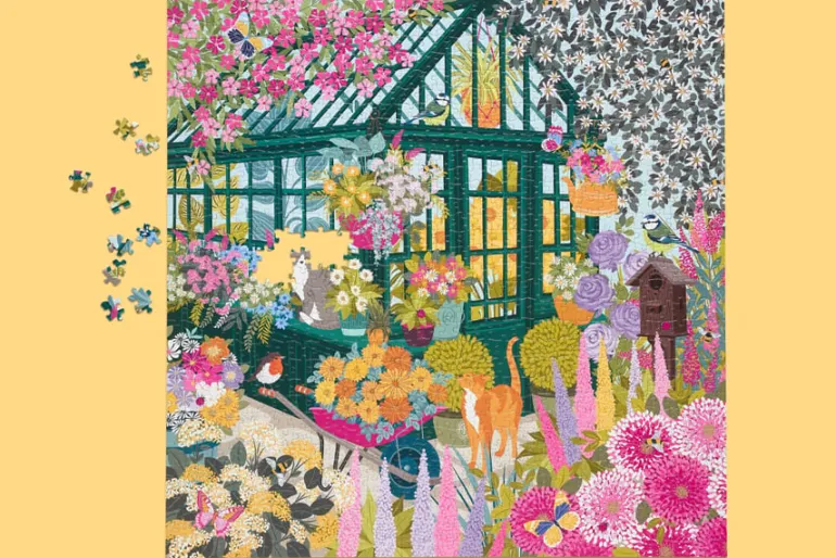 WerkShoppe Puzzle Snax Cat Tree 100-Piece Puzzle