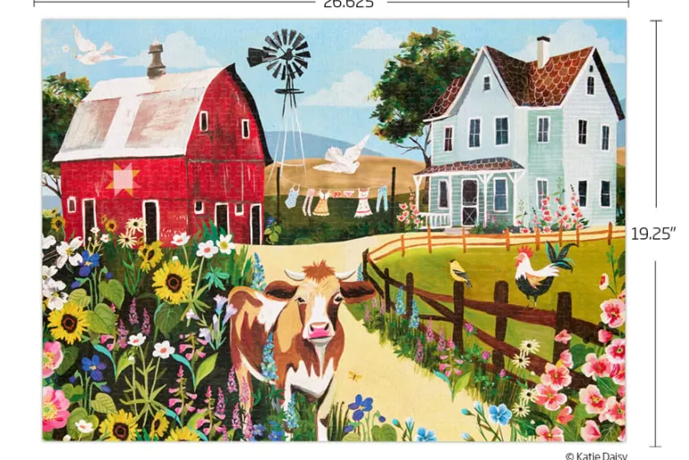 WerkShoppe Puzzle Snax Fur Babies 48-Piece Puzzle