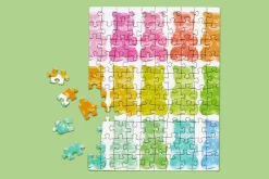 WerkShoppe Puzzle Snax Gummy Bears 100-Piece Puzzle