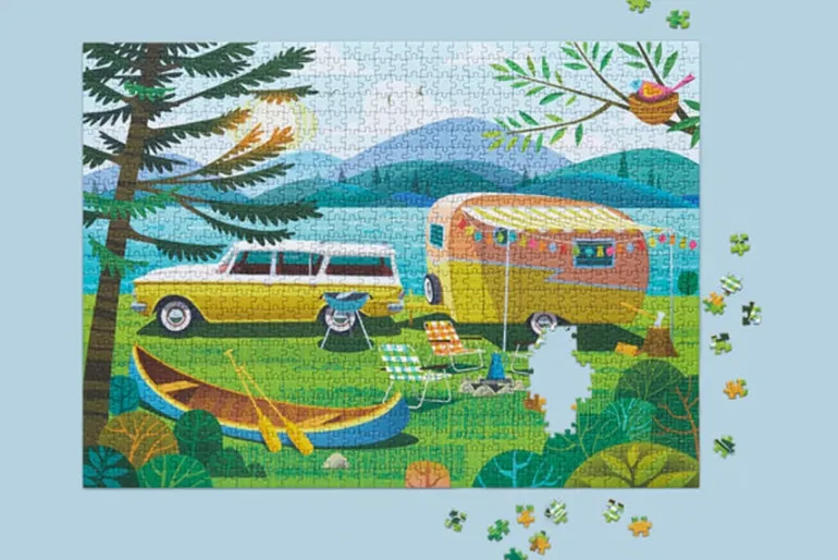 WerkShoppe Puzzle Snax Ice Cream Pops 100-Piece Puzzle