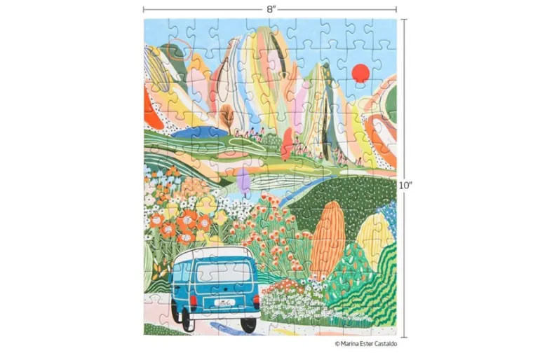 WerkShoppe Puzzle Snax Ice Cream Pops 100-Piece Puzzle