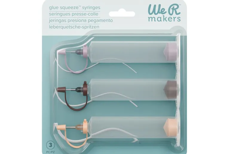 We R Makers Glue Squeeze Refill Syringes 3pc