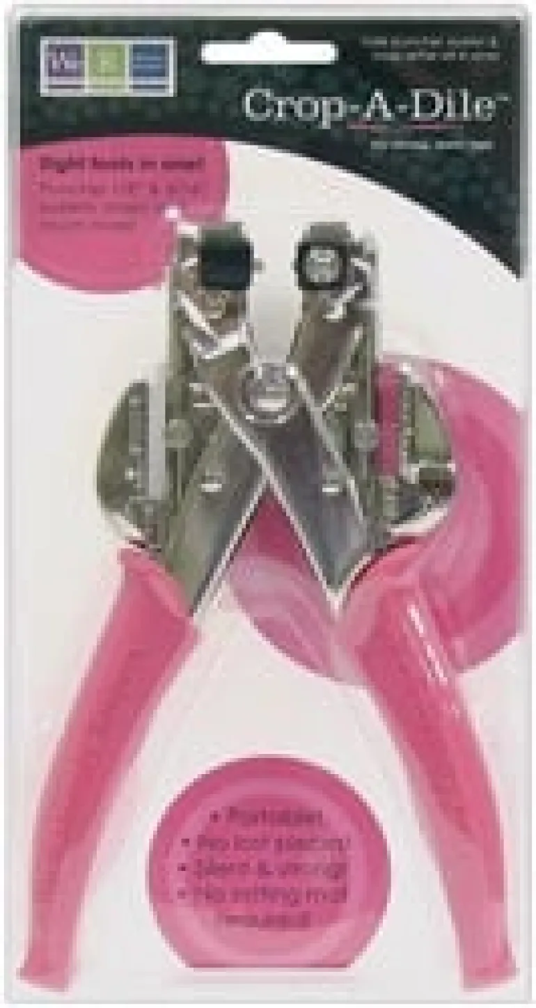 We R Memory Keepers Crop-A-Dile Tool – Eyelet & Snap Punch