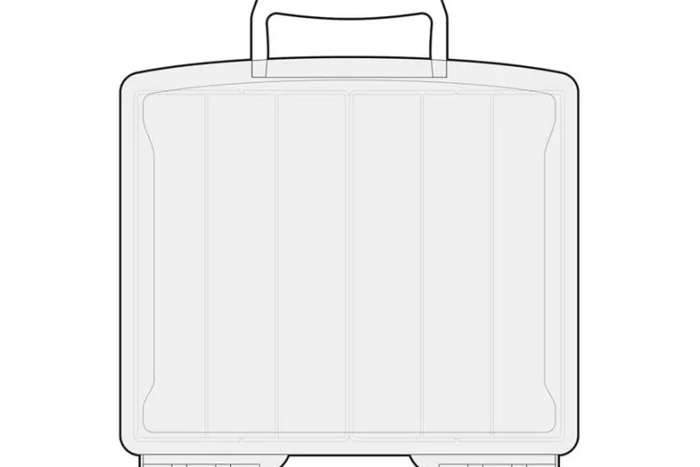 We R Washi Translucent Plastic Storage Bin