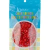 White and Crystal Acrylic Bead Mix, 80g