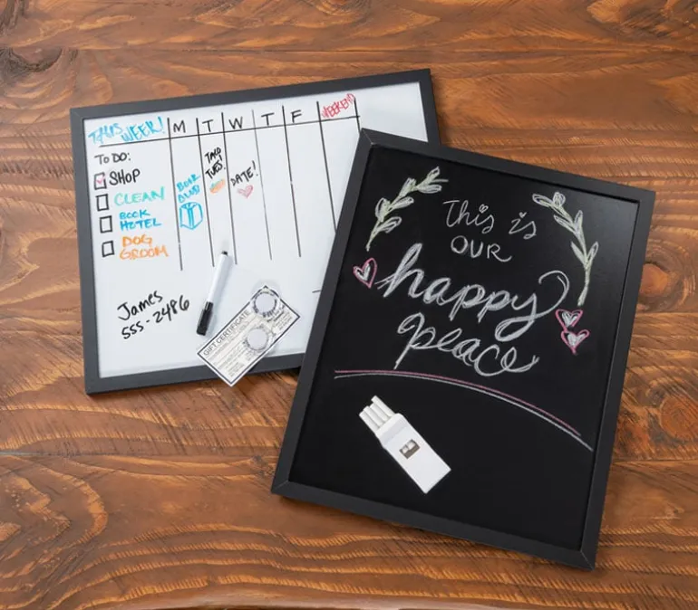 Whiteboard Magentic with Black Frame – 16-inch x 20-inch