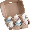 White Bunny in Crate – 6 Bunnies