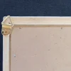 White Frame With White Slat Board Center 12×16