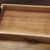 White Tray with Brown Bottom – 19″ x 12″ x 2.25″