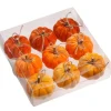 Whitewashed Pumpkin Statue