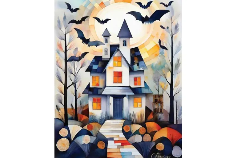 Whitewash Manor Note Card