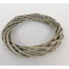 Wicker Wreath – Small – 10-inch Grey