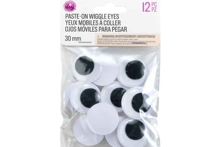 Wiggle Eyes Variety Pack – 100pc. – Glow In The Dark