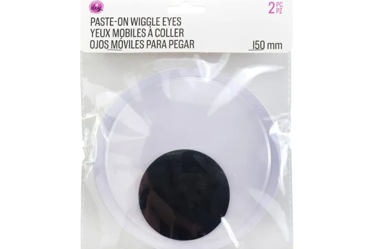 Wiggle Eyes Variety Pack – 100pc. – Glow In The Dark