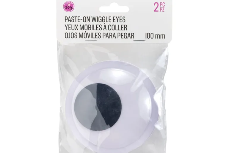 Wiggle Eyes Variety Pack – 100pc. – Glow In The Dark