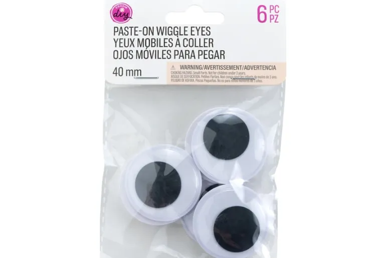 Wiggle Eyes Variety Pack – 100pc. – Glow In The Dark