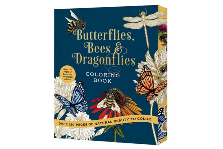 Wildflowers in Bloom Coloring Book