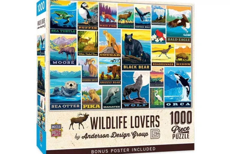 Wildlife Lovers – 1000 Piece Puzzle