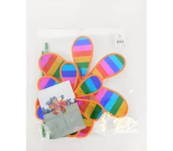 Wind Spinner – Flower – Pink or Orange – Color Shipped is Randomly Picked