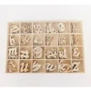 Wood Alphabet Letter Set – Cursive