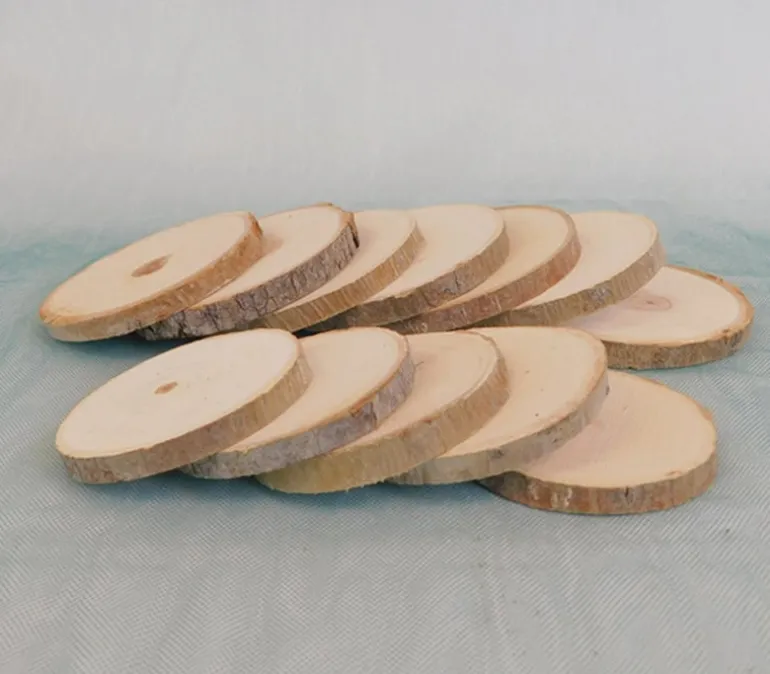 Wood Slice Disc – 12 Piece