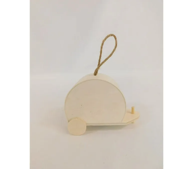 Wood Bird House – Mini Trailer