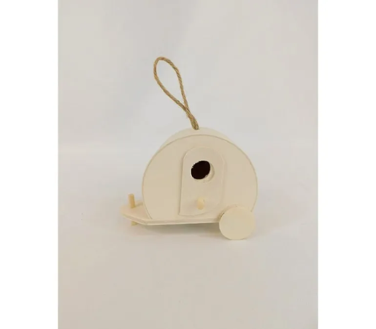 Wood Bird House – Mini Trailer