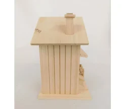 Wood Bird House – Two Story