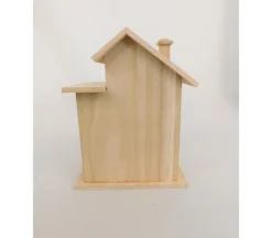 Wood Bird House – Two Story