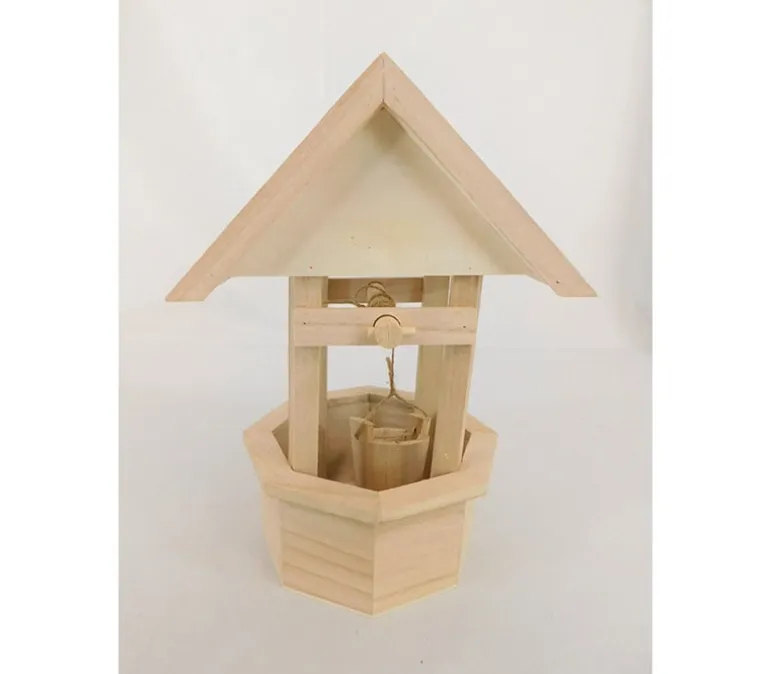 Wood Bird House – Wishwell