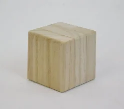 Wood Block Set – 6-Piece Assorted Sizes for DIY and Décor