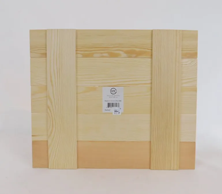 Wood Board with Solid Slats