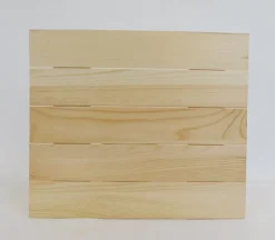 Wood Board with Solid Slats