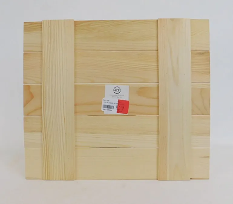 Wood Board with Solid Slats