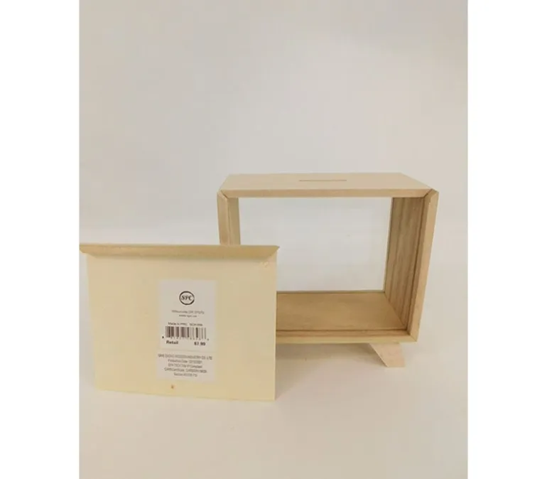 Wooden Deep Bank