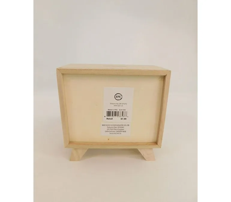 Wooden Deep Bank