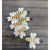 Wooden Bees on Clips – 6 Piece