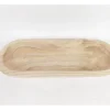 Wooden Dough Bowl Unfinished – Large